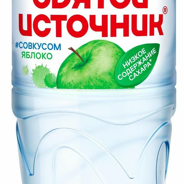 Вода питьевая Святой Источник Яблоко негазированная 1.5 л