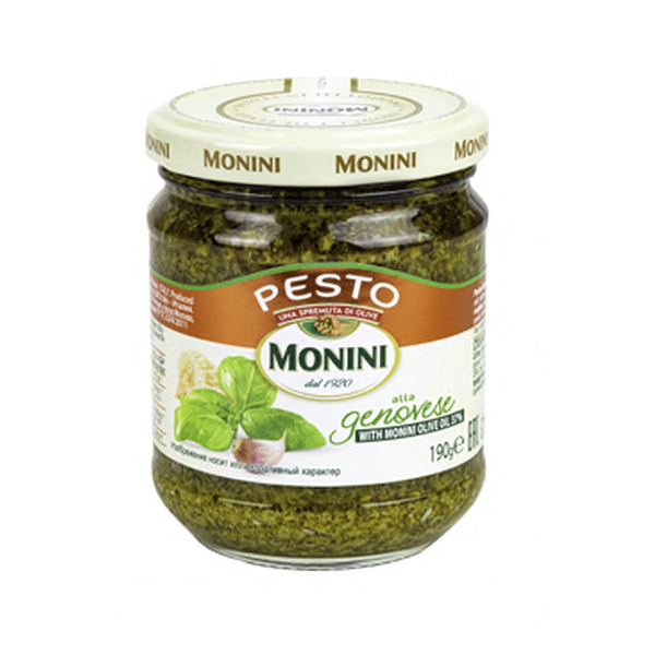 Соус Pesto Monini с базиликом и чесноком