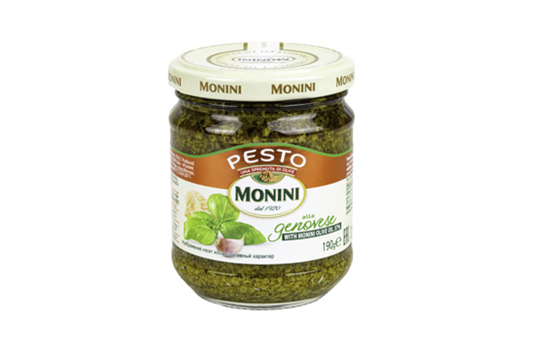 

Соус Pesto Monini с базиликом и чесноком 190 г