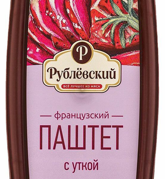 Паштет Рублевский Французский с уткой 175 г
