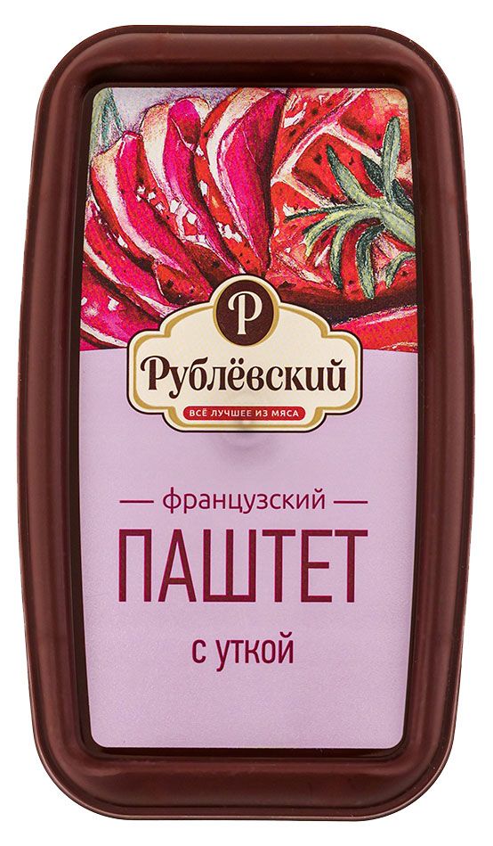 

Паштет Рублевский Французский с уткой 175 г