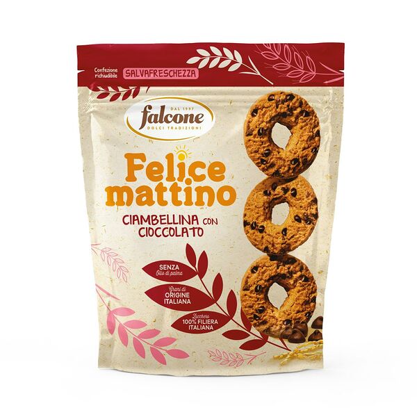 Печенье сдобное Falcone с шоколадной крошкой