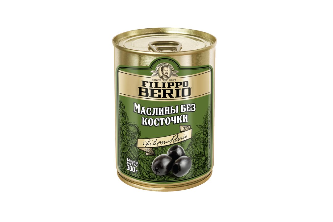 

Маслины Filippo Berio без косточки 300 г