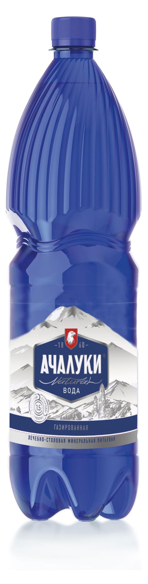 

Вода минеральная Ачалуки лечебно-столовая газированная 1.5 л