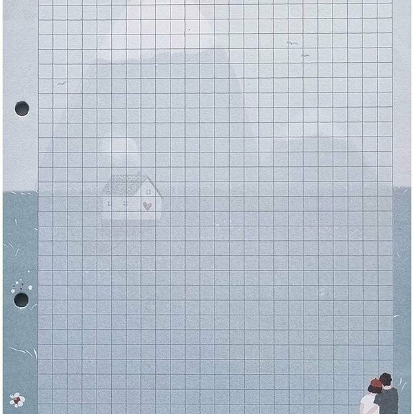 Сменный блок для тетрадей на кольцах,Be Different А5 50л,кл,Soul N3606