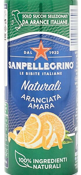 Напиток Sanpellegrino с соком Aranciata Amara 330мл