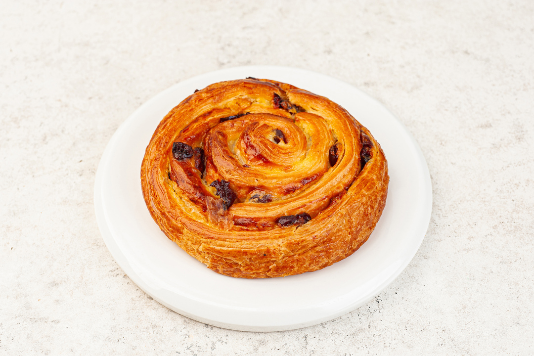 

Улитка с апельсином и клюквой. Пекарня