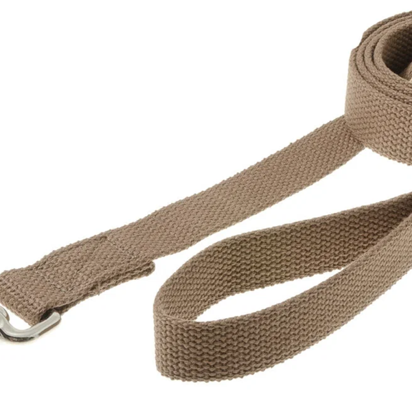 Поводок для собак V.I.PET с карабином брезент сшивной стальной карабин 25мм 5м