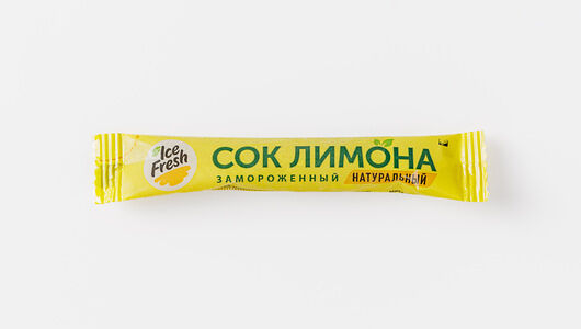 Сок лимона прямого отжима, зам.(Продукт замороженный)