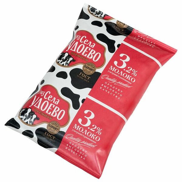 Молоко Из Села Удоево ультрапастеризованное 3.2%