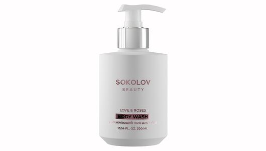 Гель для душа Sokolov Love & Roses Увлажняющий 300 мл