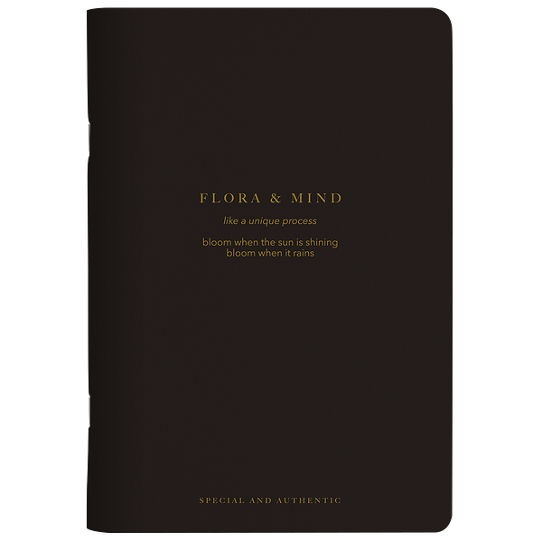 Тетрадь Be Smart Flora.Черный, клетка, 15х21, 48 л, клетка