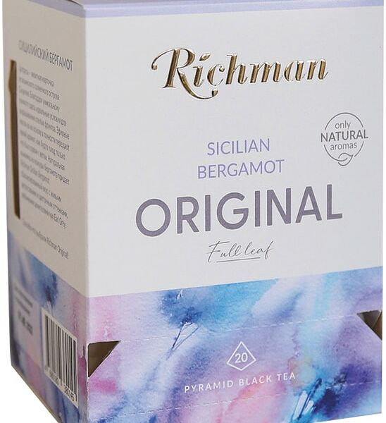 Чай черный Richman Sicilian Bergamot 20*2г