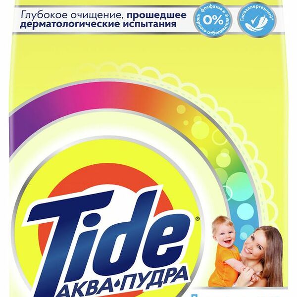 Стиральный порошок Tide Color для чувствительной кожи, 9кг