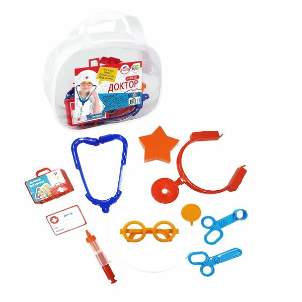 Набор доктора в сумочке green plast нд004