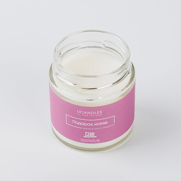 Ароматическая свеча Ucandles Подарок Маме