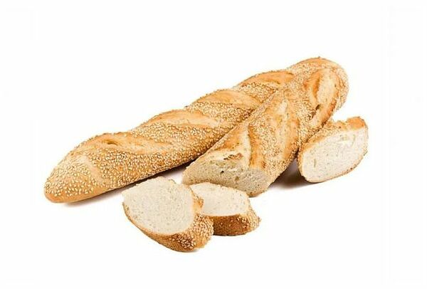 Багет Ашан с кунжутом