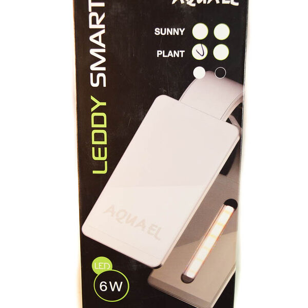 Светильник с креплением 6вт LEDDY SMART LED PLANT белый, для нано-аквариумов, 8000 К