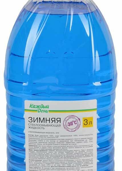 Жидкость стеклоомывателя зимняя -30 °C