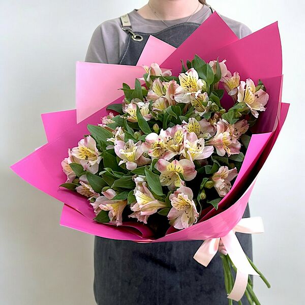 Букет из 9 альстромерий №819
