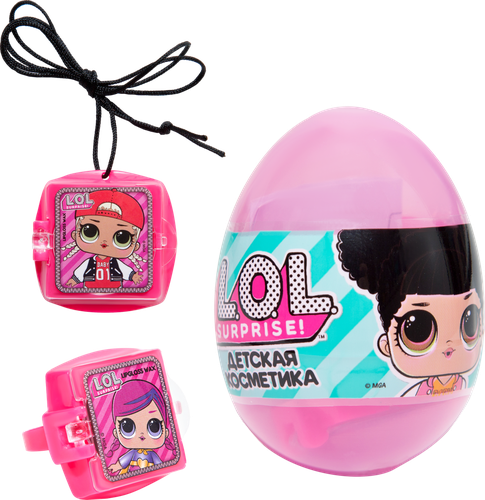 

Косметика декоративная детская CORPA L.O.L. Surprise в яйце, малый размер Арт. LOL5106