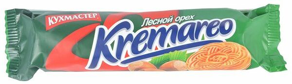 Печенье Кухмастер Kremareo Лесной орех 100 г