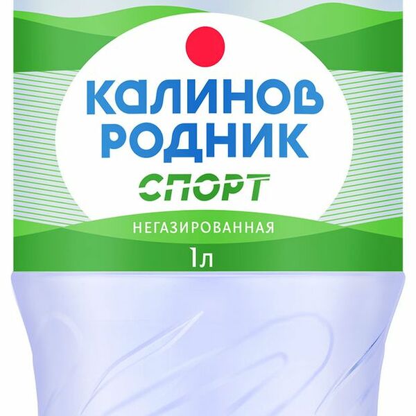 Вода минеральная Калинов Родник Спорт природная негазированная 1 л