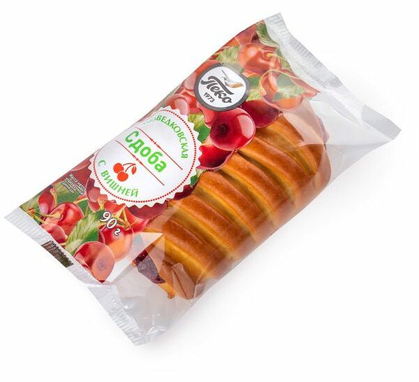 Сдоба Медведковская Пеко с вишней 90 г