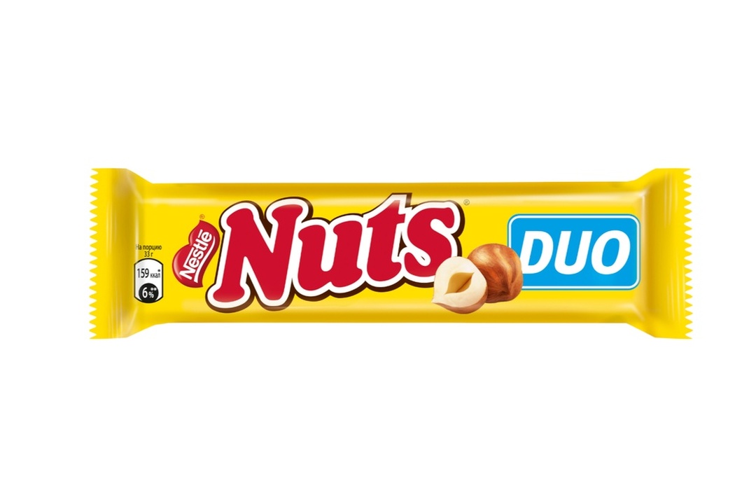 

Батончик Nuts Duo шоколадный 66 г