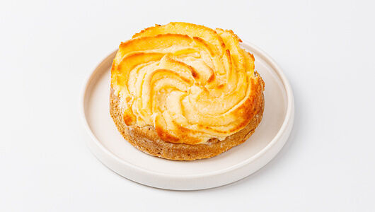 Десерт Творожный Гратен c яблоком, кафе, 150г