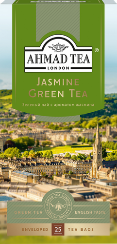 

Чай зелёный Ahmad Tea с жасмином байховый 25x2 г