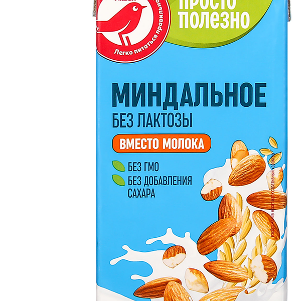 Напиток растительный Ашан Красная птица миндальный