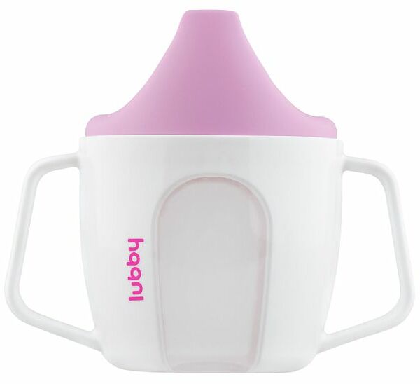 Кружка-поильник для кормления Lubby от 6 месяцев в ассортименте