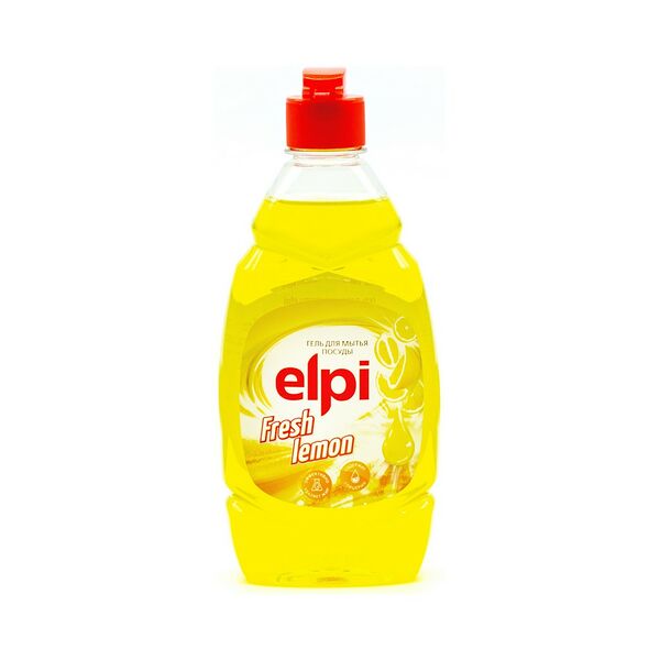 Гель для мытья посуды Elpi Fresh lemon, 450 мл, ТУ BY 812004107.006-2015