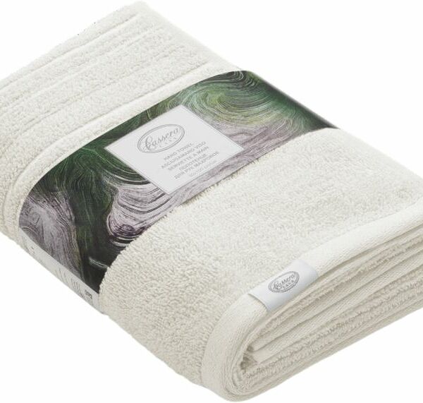 Полотенце Cassera Casa для рук махровое белое 50х100см 1шт