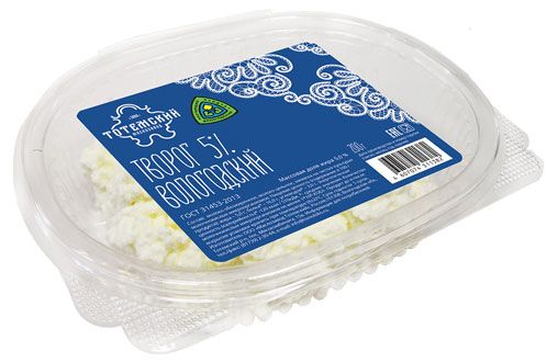 

Творог Тотемский Вологодский 5% БЗМЖ, 200 г
