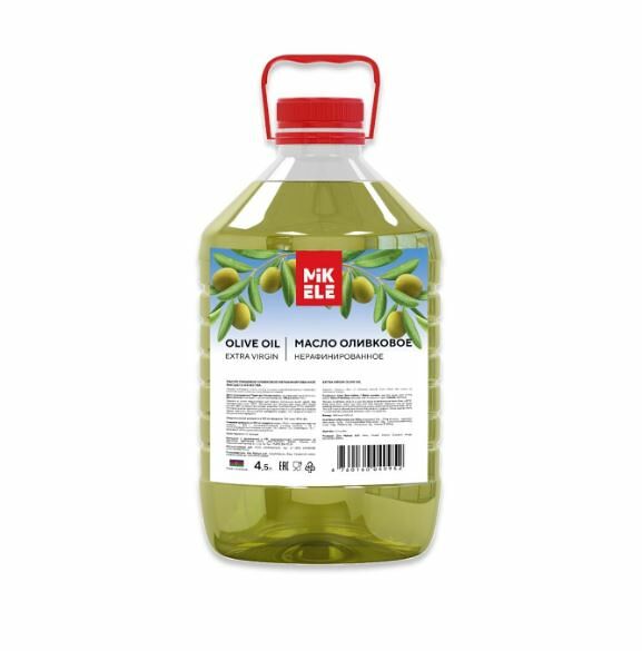 Масло оливковое Mikele нерафинированное