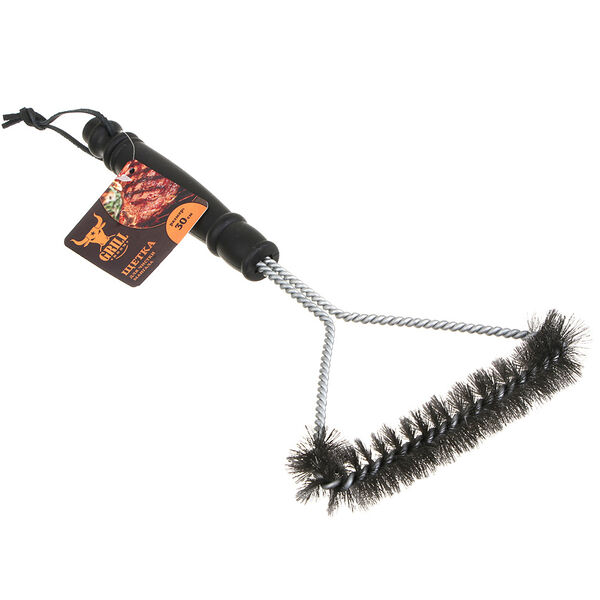 Щетка Grillboom для чистки мангала, 30см