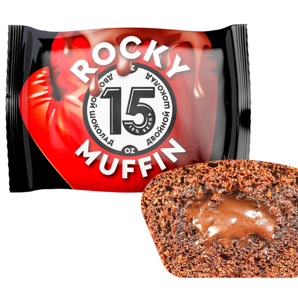 Маффин Mr. Djemius Zero Rocky Muffin Двойной шоколад