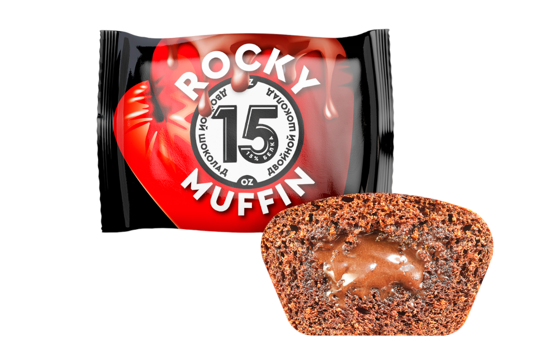 

Маффин Rocky Muffin Двойной шоколад 55 г