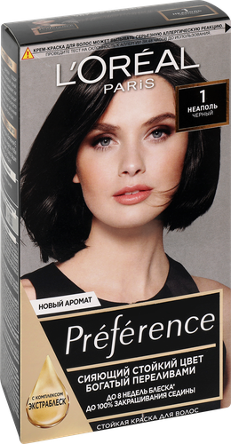 

Краска L’Oreal Preference 1.0 Неаполь черный 174 мл