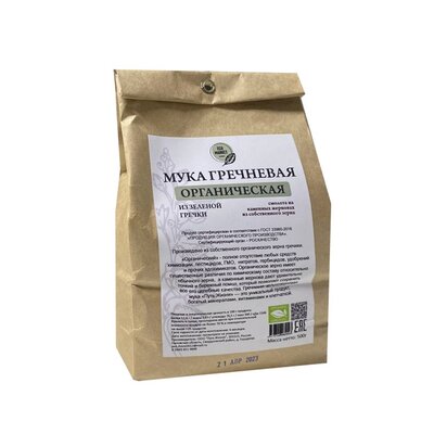 Мука гречневая из зеленой гречки