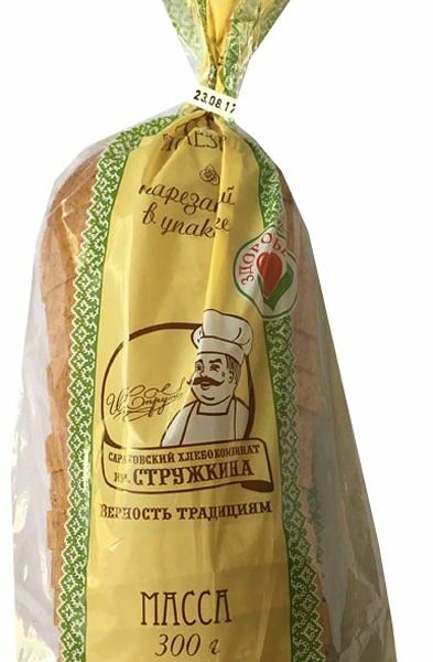 Хлеб Саратовский хлебокомбинат им. Стружкина Полезный нарезка, 300 г