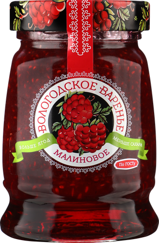 

Варенье Вологодское варенье из малины 370 г