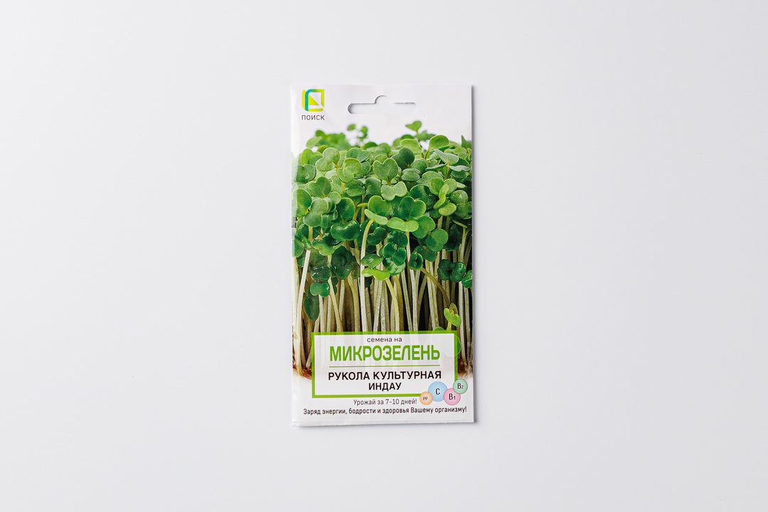 

Семена на микрозелень Индау Рукола культурная Поиск Инвест 5 г