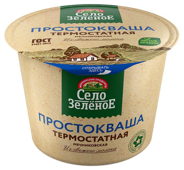 

Простокваша Село Зеленое 4%, 200 г