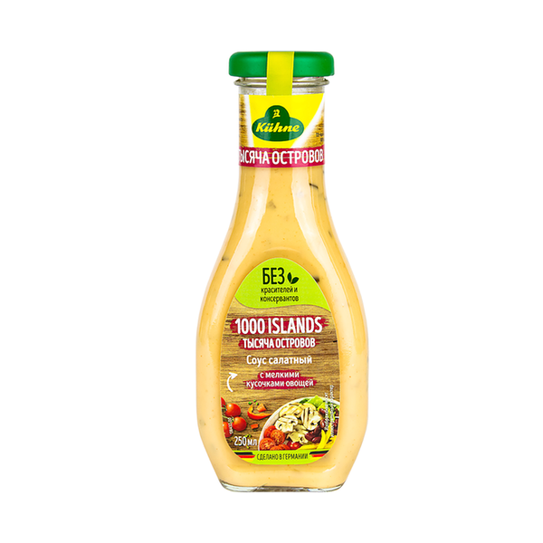 Соус Kuhne 1000 островов салатный 250г
