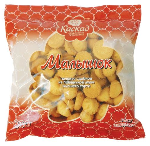 

Печенье сдобное Каскад Малышок, 350 г