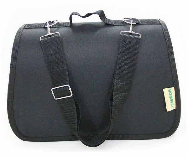 Сумка-переноска для животных Homepet Черная 2, 39х25х26 см
