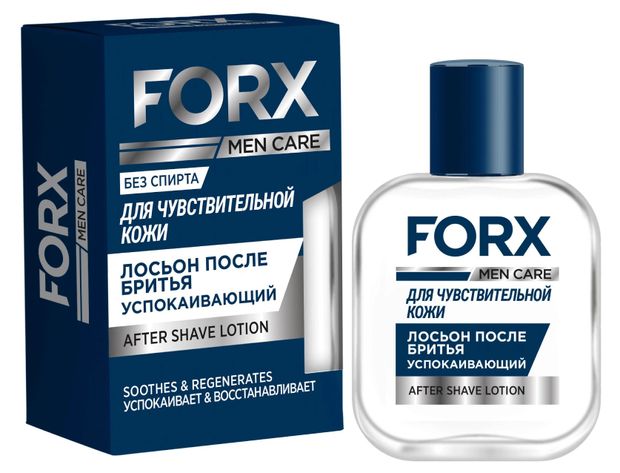 

Лосьон после бритья Forx Men care Sensitive skin для чувствительной кожи 100 мл